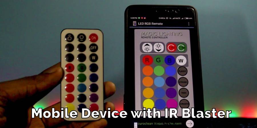 Mobile Device with IR Blaster