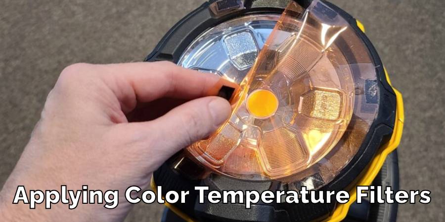 Applying Color Temperature Filters