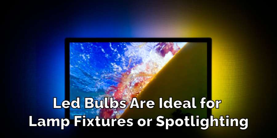 Led Bulbs Are Ideal for 
Lamp Fixtures or Spotlighting