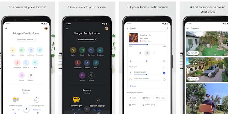 Use the Google Home App