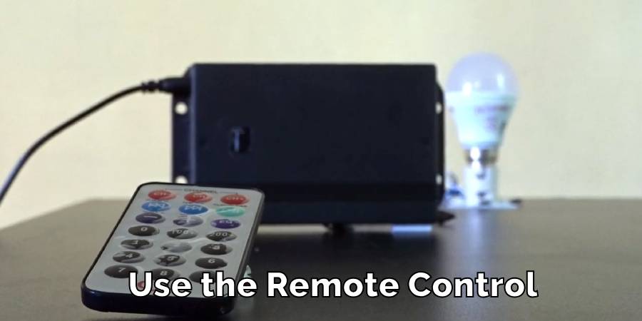 Use the Remote Control