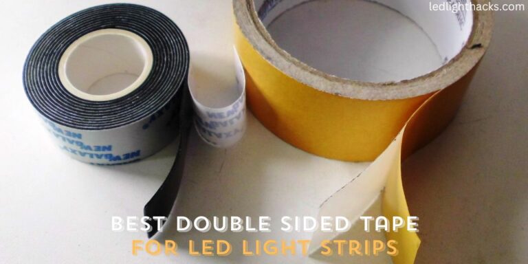 Best Double Sided Tape for Led Light Strips