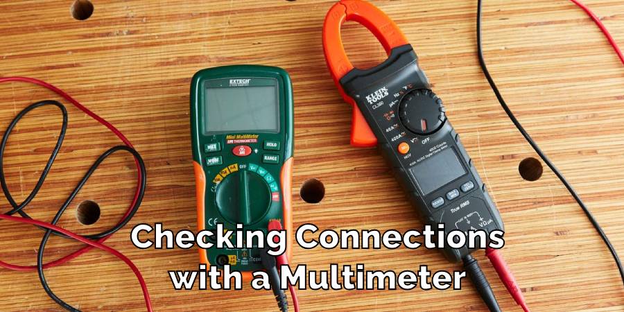 Checking Connections with a Multimeter