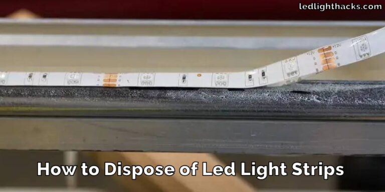 How to Dispose of LED Light Strips
