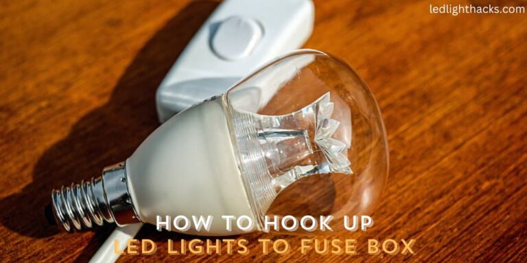 How to Hook up LED Lights to the Fuse Box