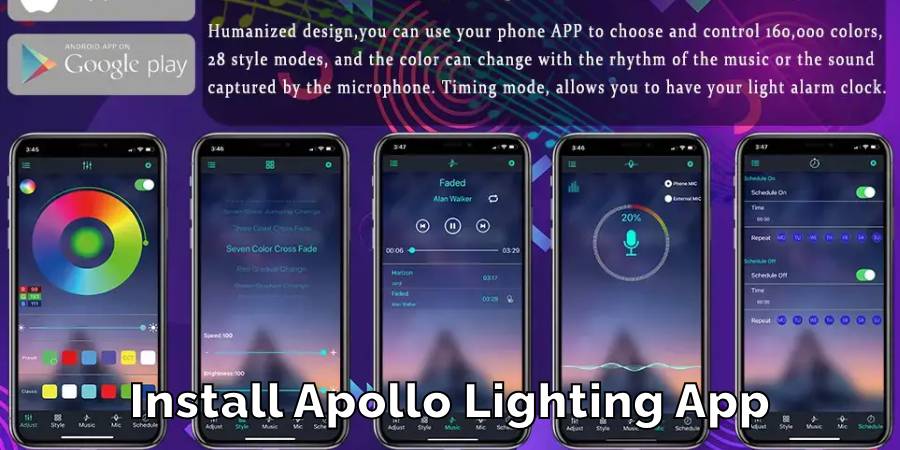 Install Apollo Lighting App