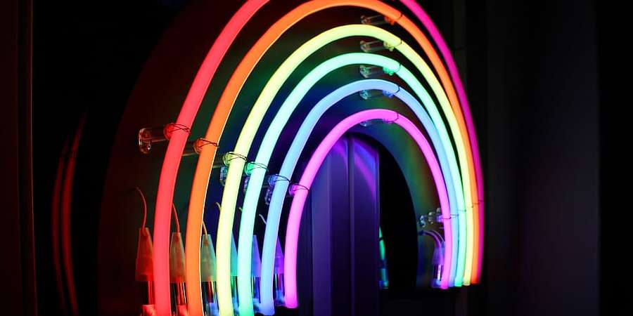 What Does Mean LED Lights Rainbow