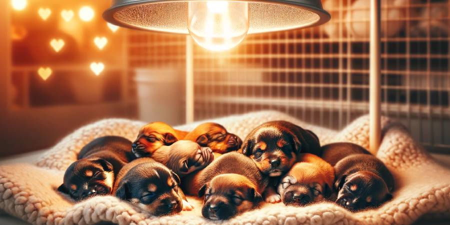 Do Newborn Puppies Need a Heat Lamp