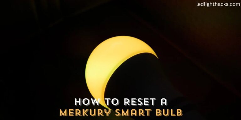 How to Reset a Merkury Smart Bulb