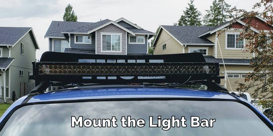 Mount the Light Bar