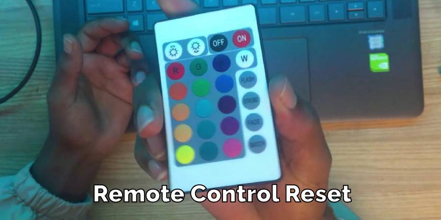 Remote Control Reset