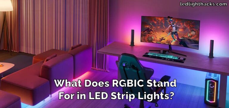 What Does RGBIC Stand For in LED Strip Lights?